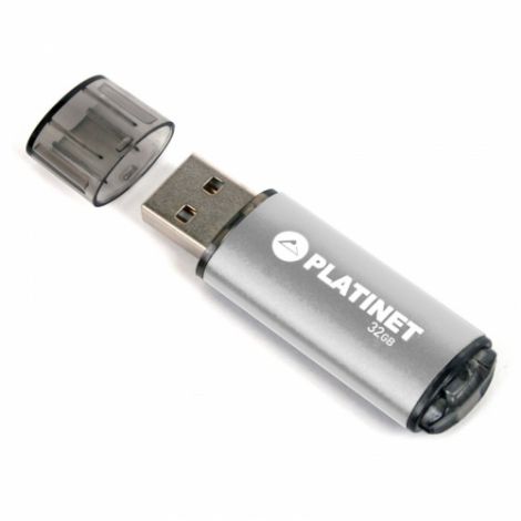 Pendrive Platinet USB 2.0 X-Depo 32GB, Srebrny