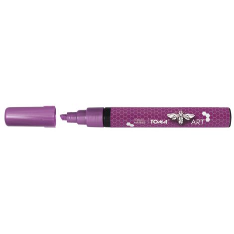 Marker akrylowy Toma Art 2.5mm, Fioletowy metaliczny
