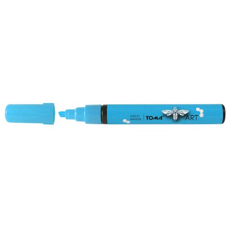 Marker akrylowy Toma Art 2.5mm, Niebieski jasny