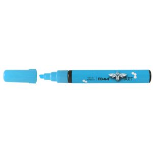 Marker akrylowy Toma Art 2.5mm, Niebieski jasny