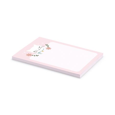 Notes PartyDeco Kotek z wyrywanymi kartkami 8.5x12cm/40/90g - 2