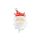 Balon foliowy Mikołaj, 37 x 60 cm, mix kolorów