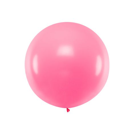 Balon okrągły, 1m, Pastel Pink