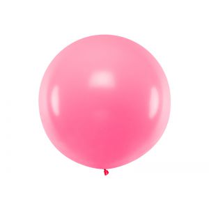 Balon okrągły, 1m, Pastel Pink