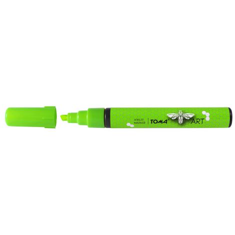 Marker akrylowy Toma Art 2.5mm, Zielony jasny