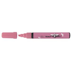 Marker akrylowy Toma Art 2.5mm, Różowy