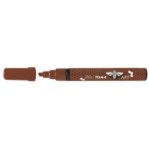 Marker akrylowy Toma Art 2.5mm, Brązowy