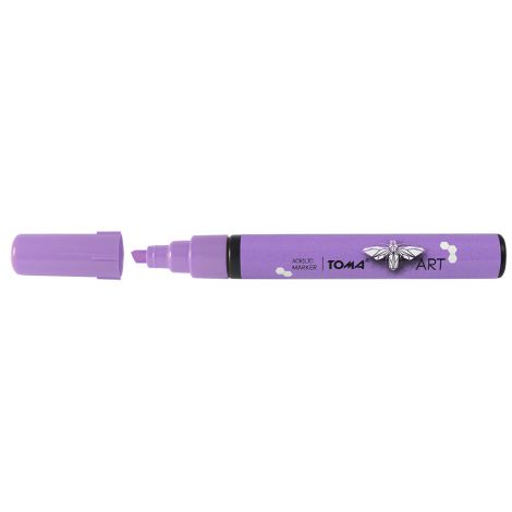 Marker akrylowy Toma Art 2.5mm, Fioletowy