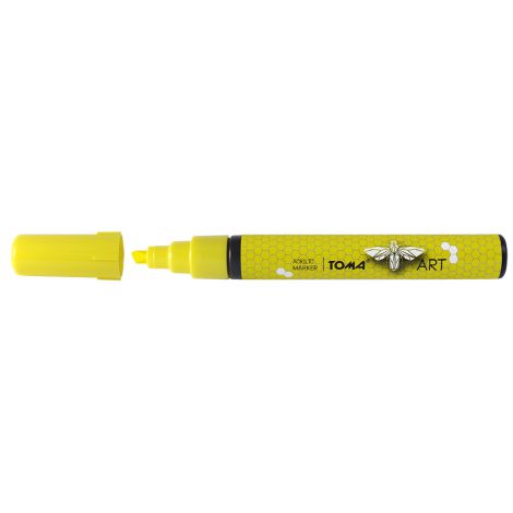 Marker akrylowy Toma Art 2.5mm, Żółty