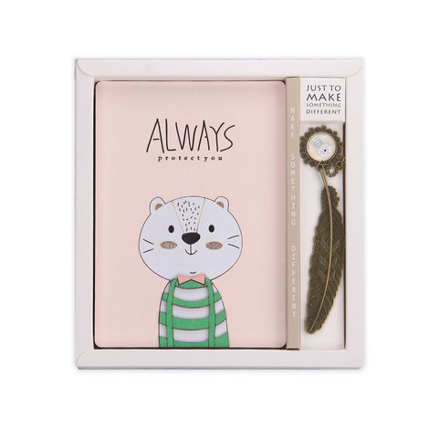 Notes Drewniany dpCraft 130x185mm/128, Tygrys