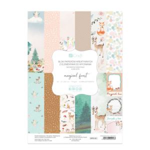 Blok kreatywny dpCraft do wycinania Magical Forest, 20ark