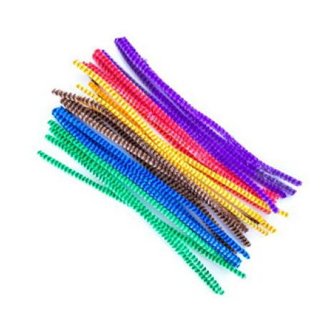 Druciki kreatywne dpCraft 30cm Paski, 25szt