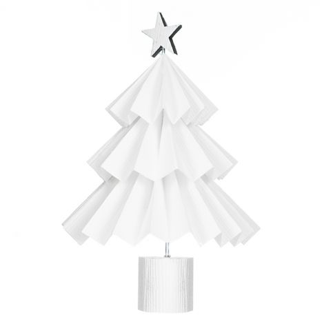 Dekoracja papierowa dpCraft Choinka, 17cm