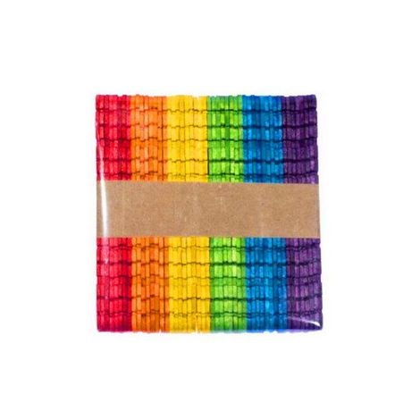 Patyczki kreatywne konstrukcyjne dpCraft kolorowe 11.5cm, 50szt