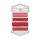 Tasiemki satynowe dpCraft Red Basics, 4x1m