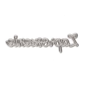 Wykrojnik dpCraft Zaproszenie, 7.0x1.5cm