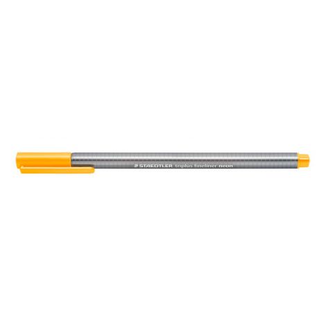 Cienkopis Staedtler Triplus, trójkątny, 0.3mm, pomarańczowy neon - 2