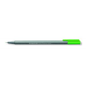 Cienkopis Staedtler Triplus, trójkątny, 0.3mm, zielony neon