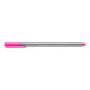 Cienkopis Staedtler Triplus, trójkątny, 0.3mm, różowy neon - 3