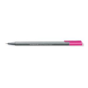 Cienkopis Staedtler Triplus, trójkątny, 0.3mm, różowy neon