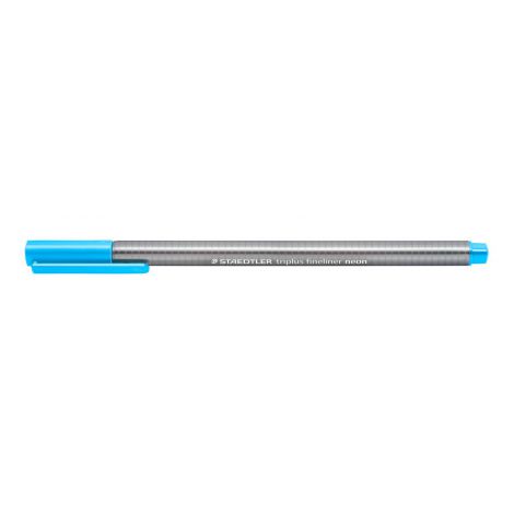 Cienkopis Staedtler Triplus, trójkątny, 0.3mm, niebieski neon - 2