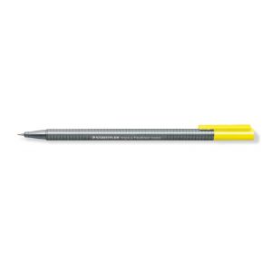 Cienkopis Staedtler Triplus, trójkątny, 0.3mm, żółty neon