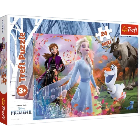 Puzzle Trefl Maxi 24el W Poszukiwaniu Przygód Frozen 2