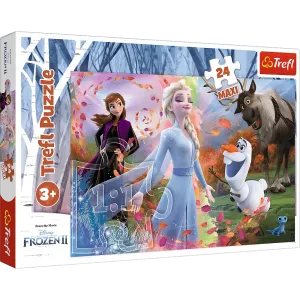 Puzzle Trefl Maxi 24el W Poszukiwaniu Przygód Frozen 2