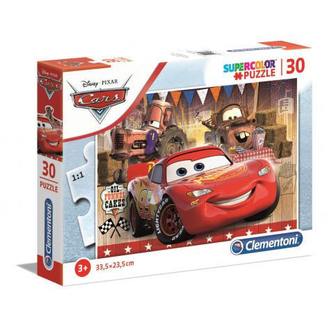 Puzzle Clementoni 30el Supercolor Cars