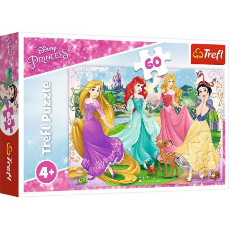 Puzzle Trefl 60el Ulubione Księżniczki