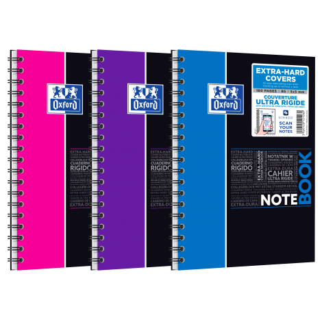 Kołonotatnik Oxford Student Notebook To B5/80 kratka - 9