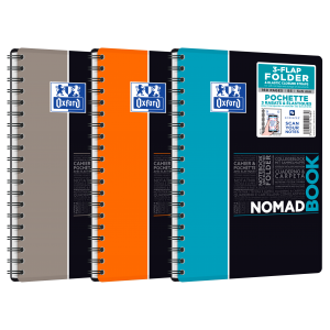 Kołonotatnik Oxford Student Nomadbook B5/80 kratka