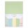 Zestaw papierów dpCraft A4/20/220g, Pastels