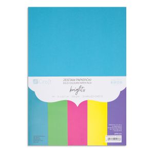 Zestaw papierów dpCraft A4/20/220g, Brights