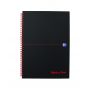 Kołozeszyt Oxford Black N'Red A5/70 kratka - 2