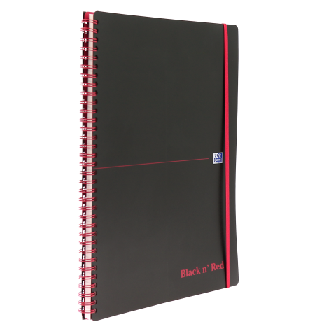 Kołozeszyt Oxford Black N'Red A4/70 kratka - 3