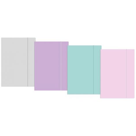 Teczka Interdruk A5 z gumką, Pastel