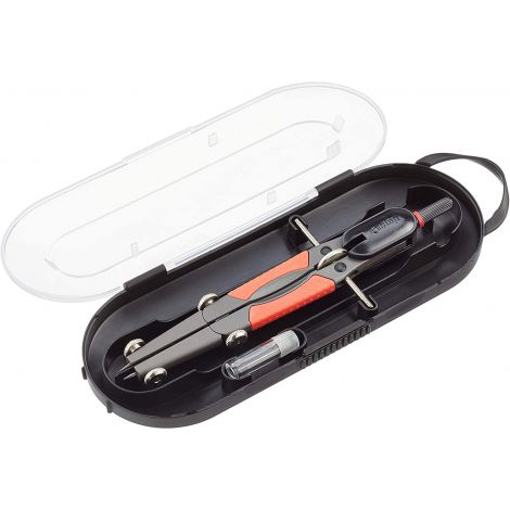 Cyrkiel kreślarski rOtring Compact, Czarno-czerwony - 2