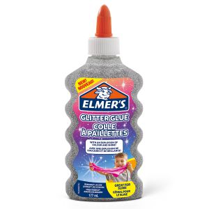 Klej brokatowy Elmers Srebrny 177ml