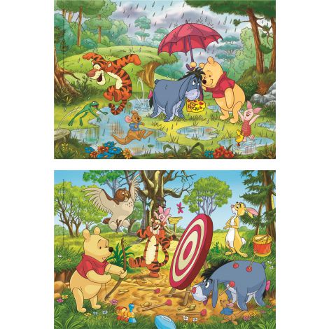 Puzzle Clementoni 2x20el Supercolor Winnie The Pooh - 2