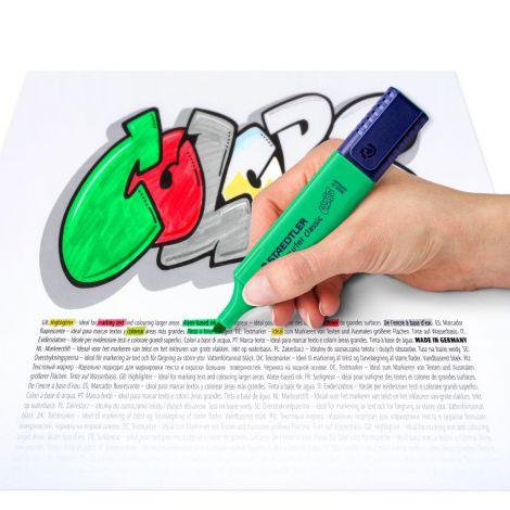 Zakreślacz Staedtler Textsurfer Classic, niebieski - 5