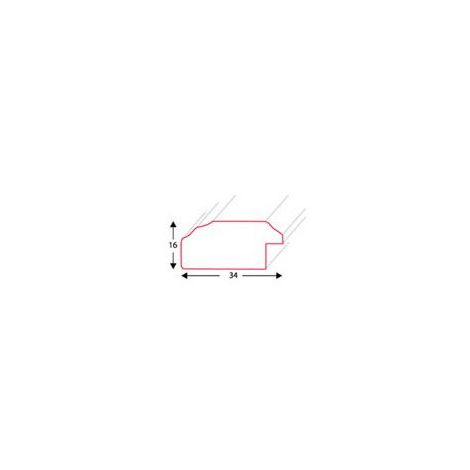 Ramka drewniana Icar DRZ A Srebrna, 30x40cm - 3