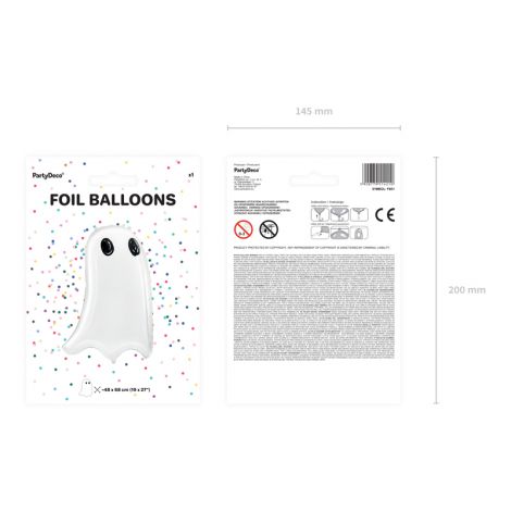 Balon foliowy Duch, 48x68cm - 5