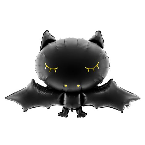 Balon foliowy Nietoperz, 80x52cm, czarny