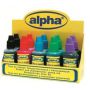 Tusz do stempli metalowych Alpha olejowy 22ml, Czerwony - 3