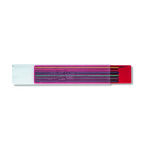 Grafity do ołówków automatycznych Koh-i-Noor Colorama, 2mm, Mix kolorów, 12szt