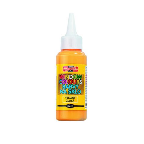 Farba witrażowa Koh-i-Noor, 60 ml, żółta