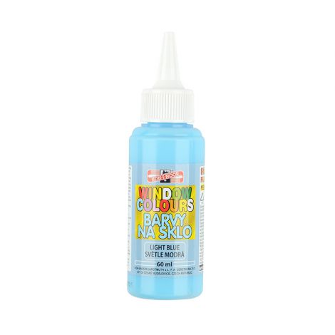 Farba witrażowa Koh-i-Noor, 60 ml, niebieska jasna