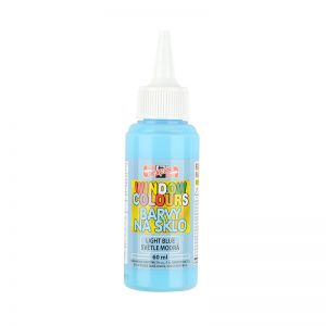 Farba witrażowa Koh-i-Noor, 60 ml, niebieska jasna