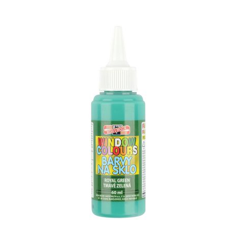 Farba witrażowa Koh-i-Noor, 60 ml, zielona ciemna